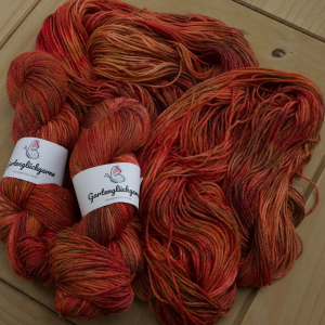 Taglilie gefärbt auf Atelier Zitron Ramie de luxe