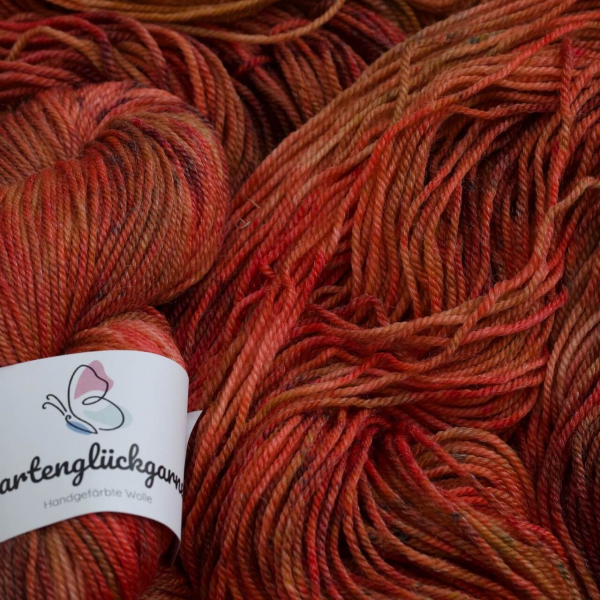 Taglilie gefärbt auf Atelier Zitron Ramie de luxe
