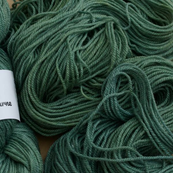 Salbei gefärbt auf Atelier Zitron Ramie de Luxe